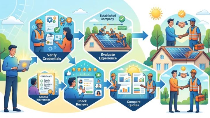 Comment choisir son installateur de panneaux photovoltaïques ?
