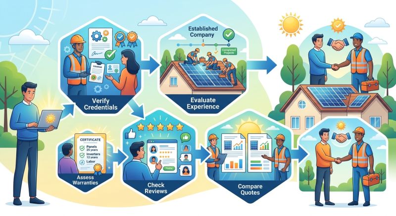Comment choisir son installateur de panneaux photovoltaïques ?