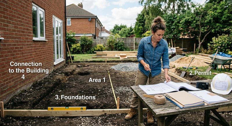 Extension bois : les 7 décisions à prendre avant le premier coup de scie (surface, permis, fondations, raccord au bâti)