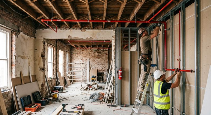 Rénovation : intégrer la sécurité incendie dès le chantier
